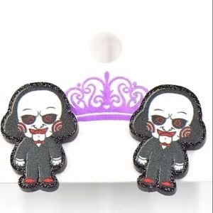 Jigsaw Stud Earrings